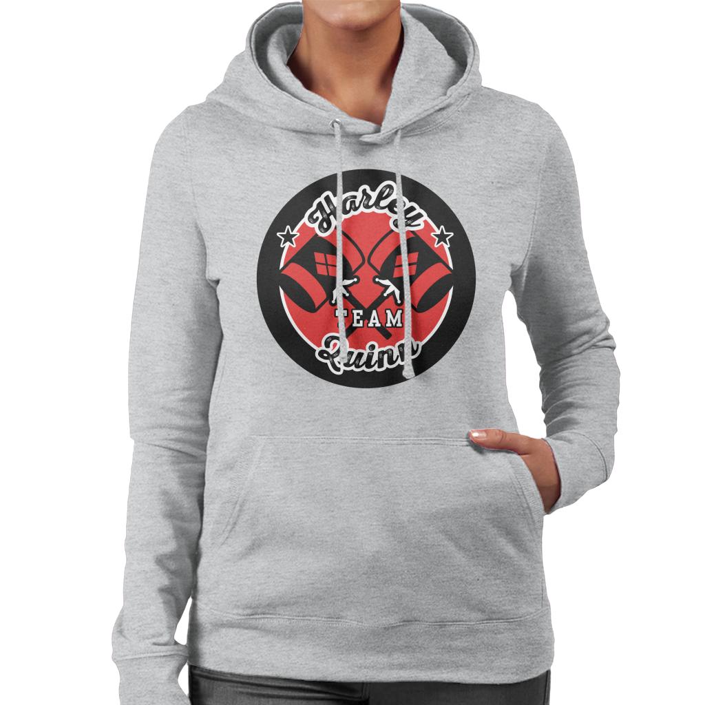 Batman Sports Harley Quinn Team Women's Hooded Sweatshirt-ALL + EVERY