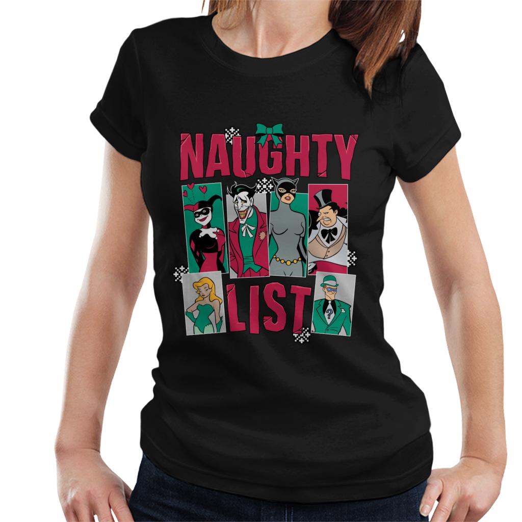 Batman Christmas Naughty List Women's T-Shirt