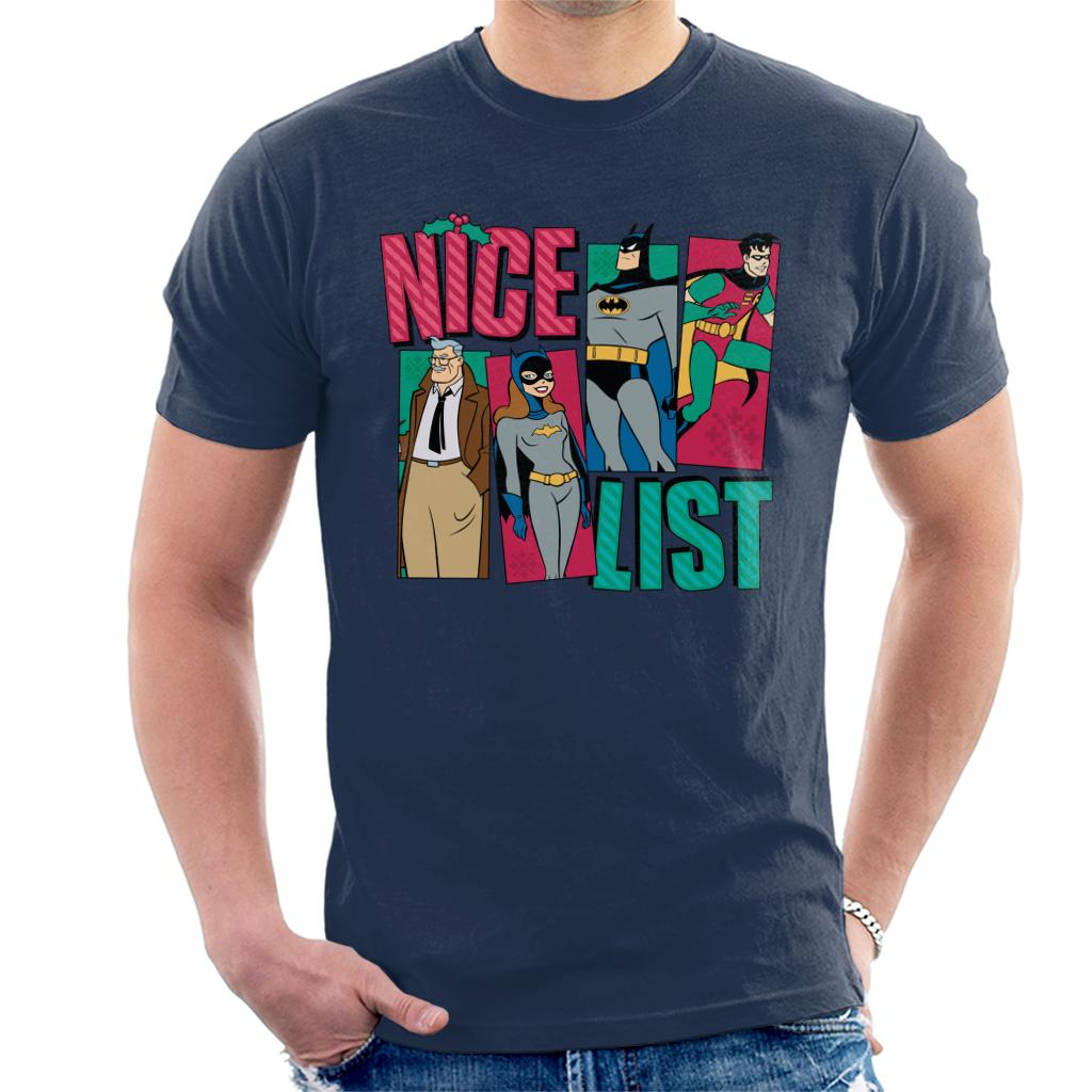 Batman Christmas Nice List Men's T-Shirt