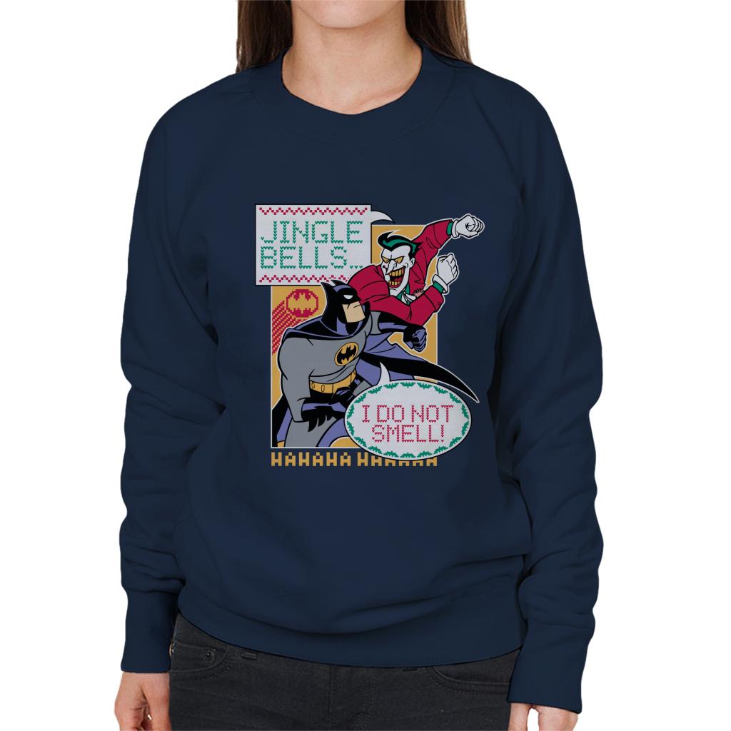 Batman Christmas Joker Jingle Bells Women's Sweatshirt-ALL + EVERY