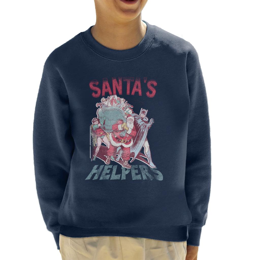 Batman Christmas Santa's Helpers Kid's Sweatshirt