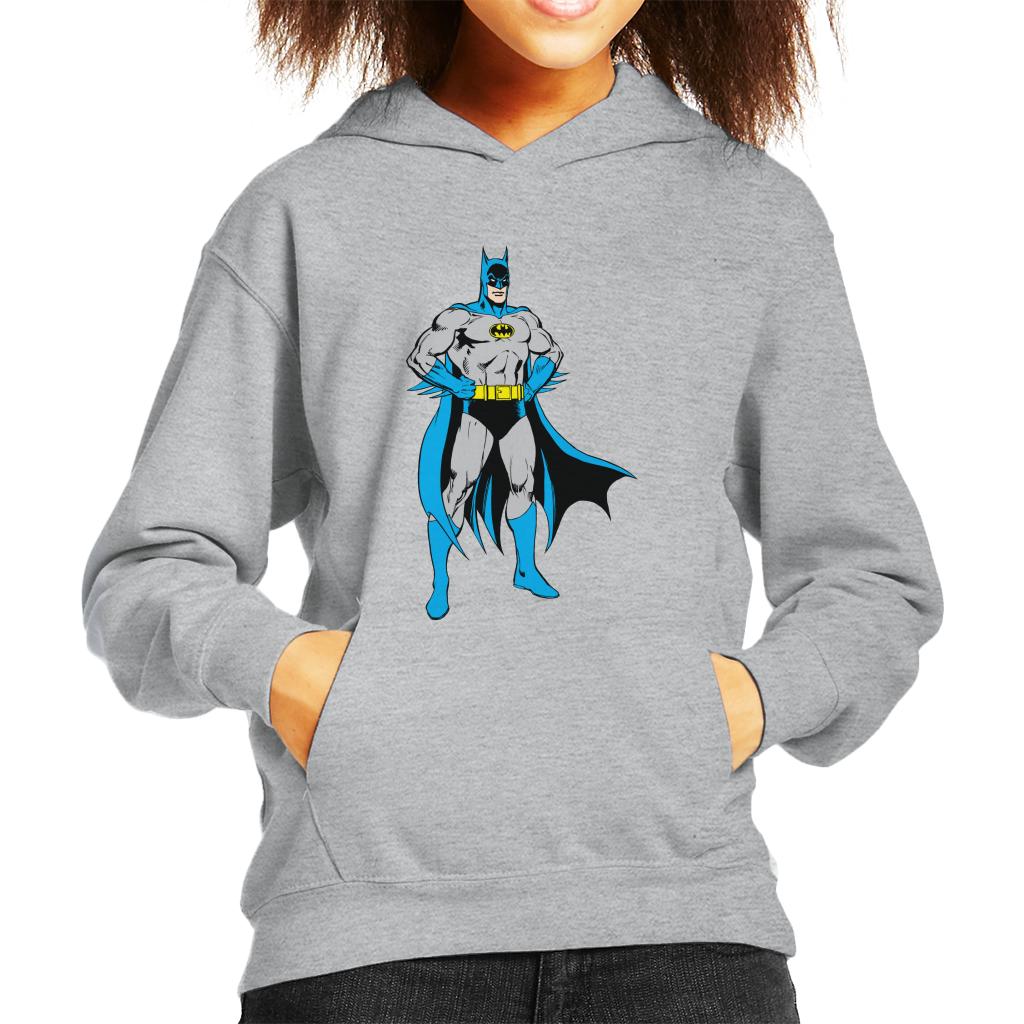 Batman Power Pose Kid's Hooded Sweatshirt