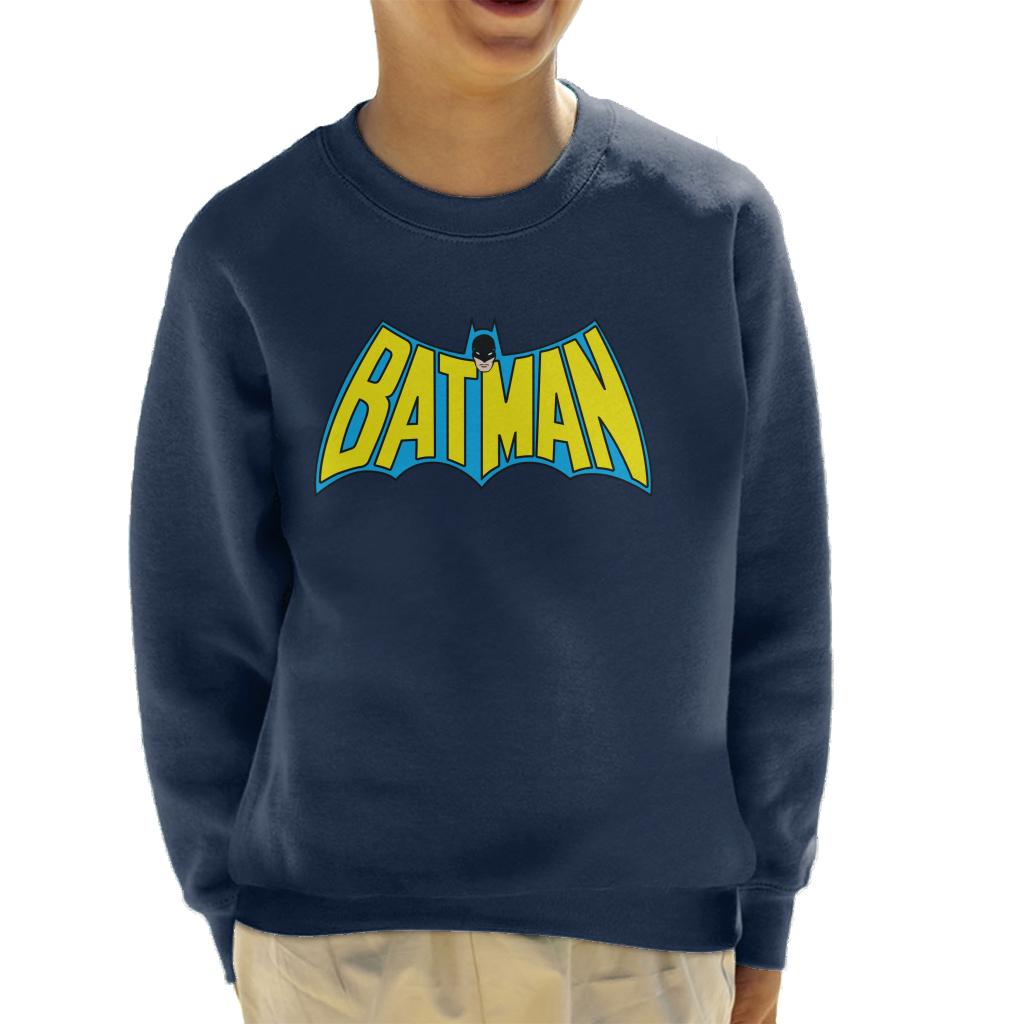 Batman Yellow Bat Symbol Kid's Sweatshirt