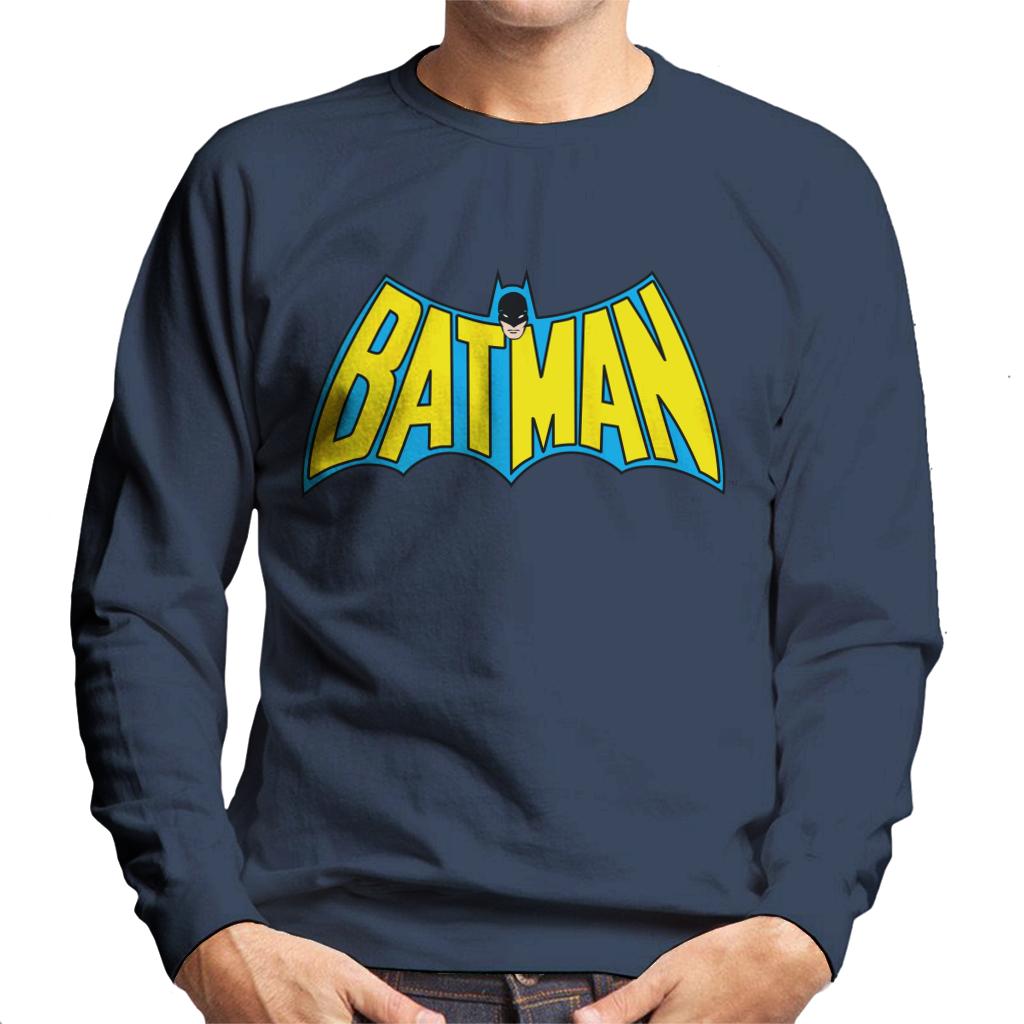 Batman Yellow Bat Symbol Men's Sweatshirt