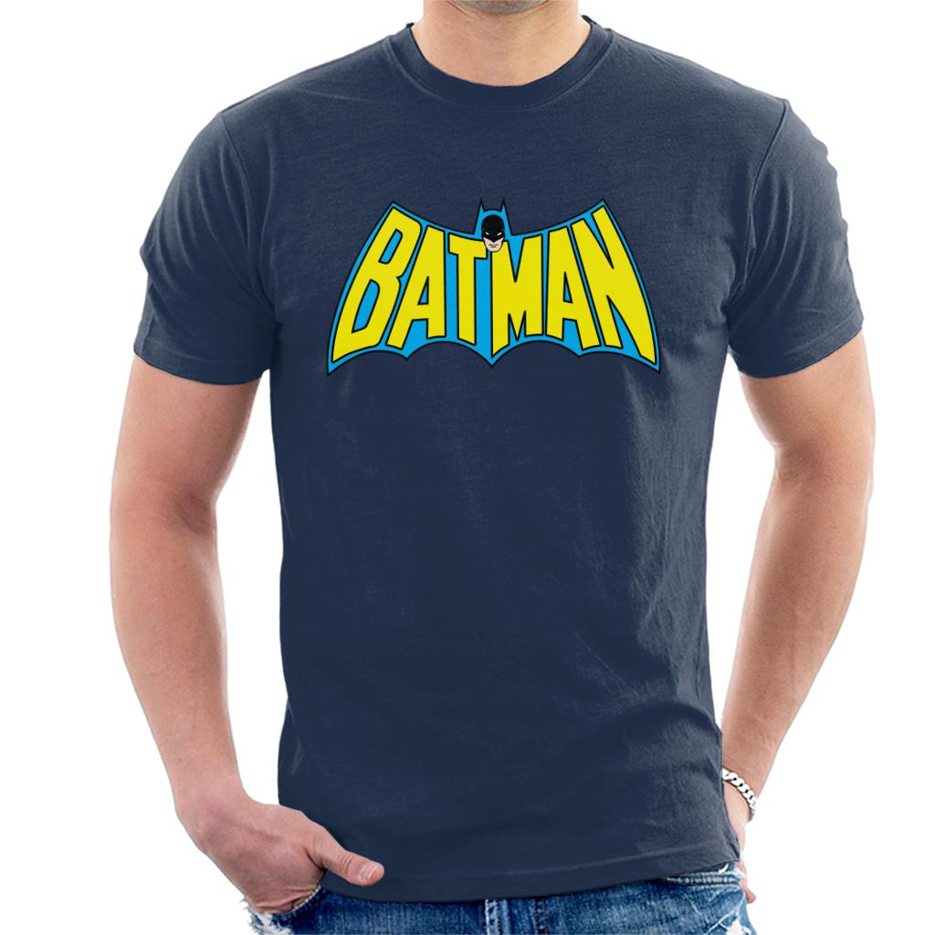 Batman Yellow Bat Symbol Men's T-Shirt