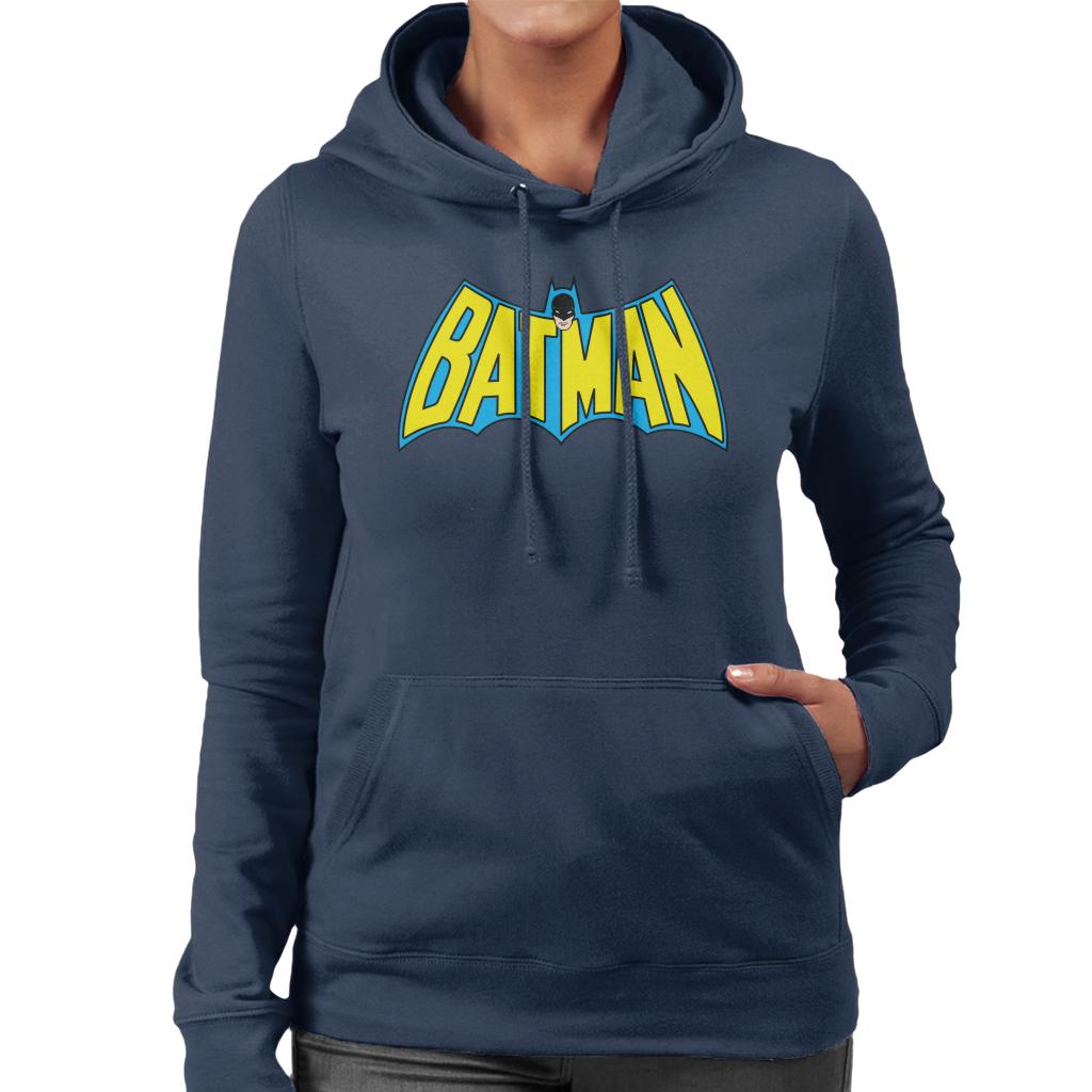 Batman Yellow Bat Symbol Women's Hooded Sweatshirt