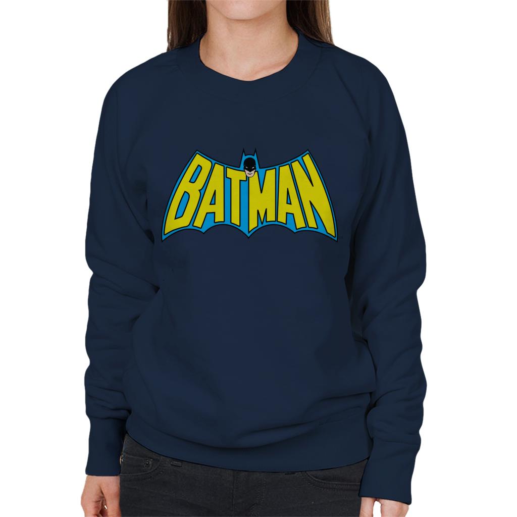 Batman Yellow Bat Symbol Women's Sweatshirt