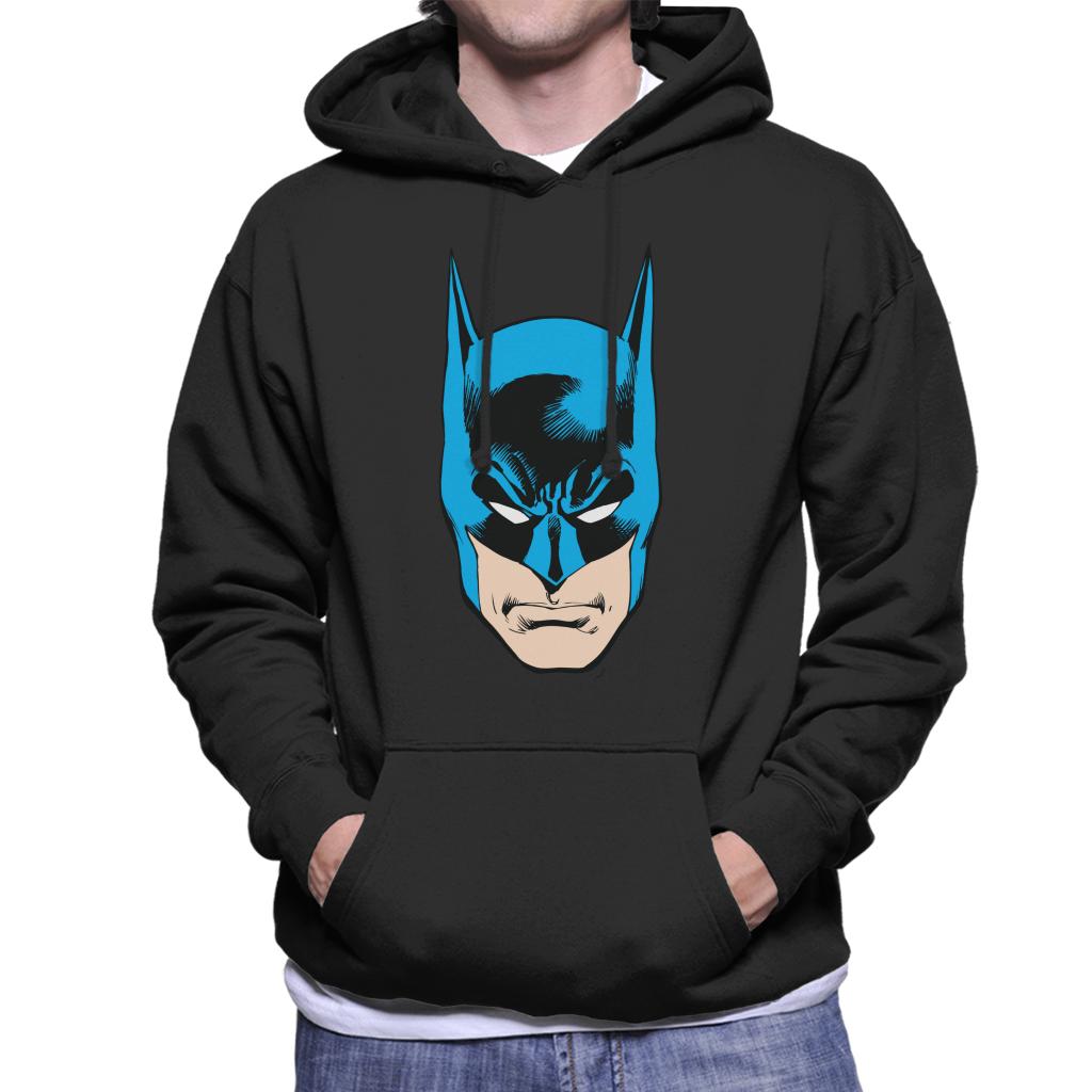 Batman Character Head Men's Hooded Sweatshirt