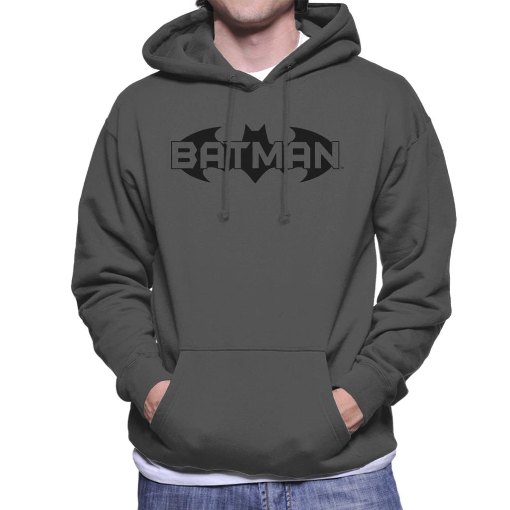 Batman Comic Logo Men's Hooded Sweatshirt