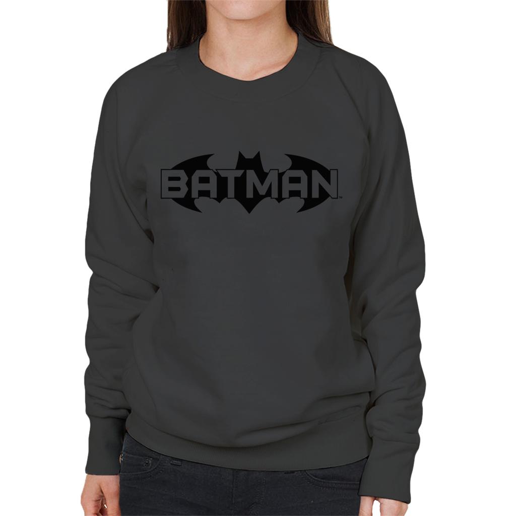 Batman Comic Logo Women's Sweatshirt