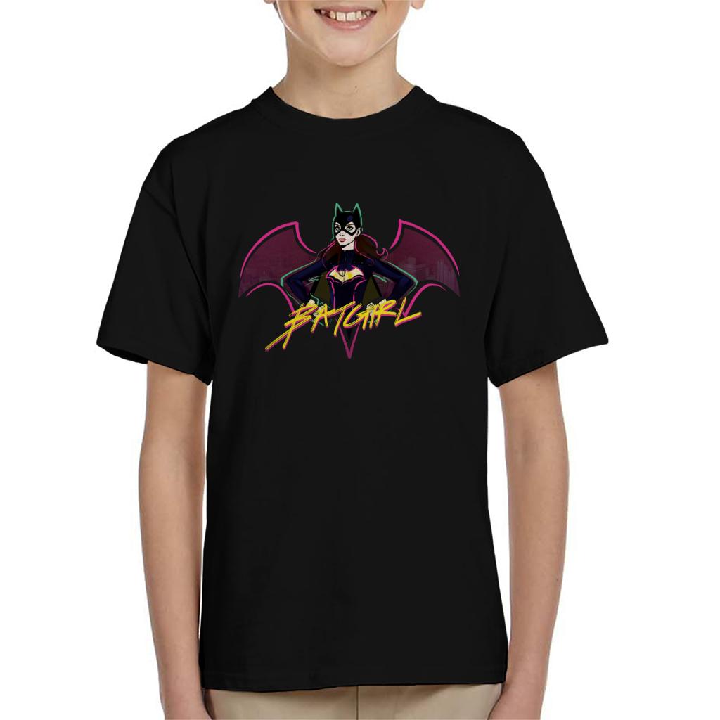 Batman Batgirl Power Pose Kid's T-Shirt