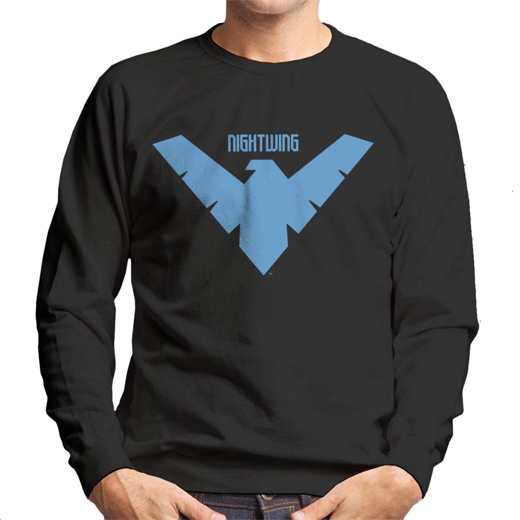 Batman Nightwing Logo Men's Sweatshirt