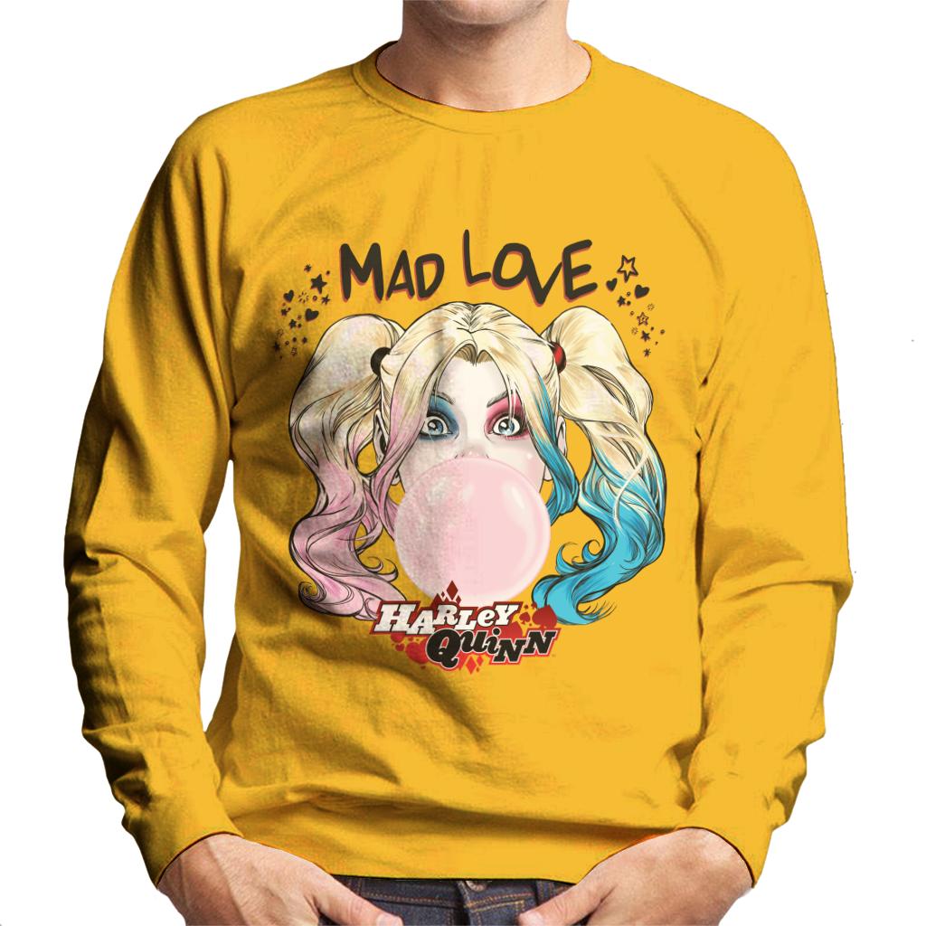 Batman Harley Quinn Bubblegum Mad Love Men's Sweatshirt-ALL + EVERY