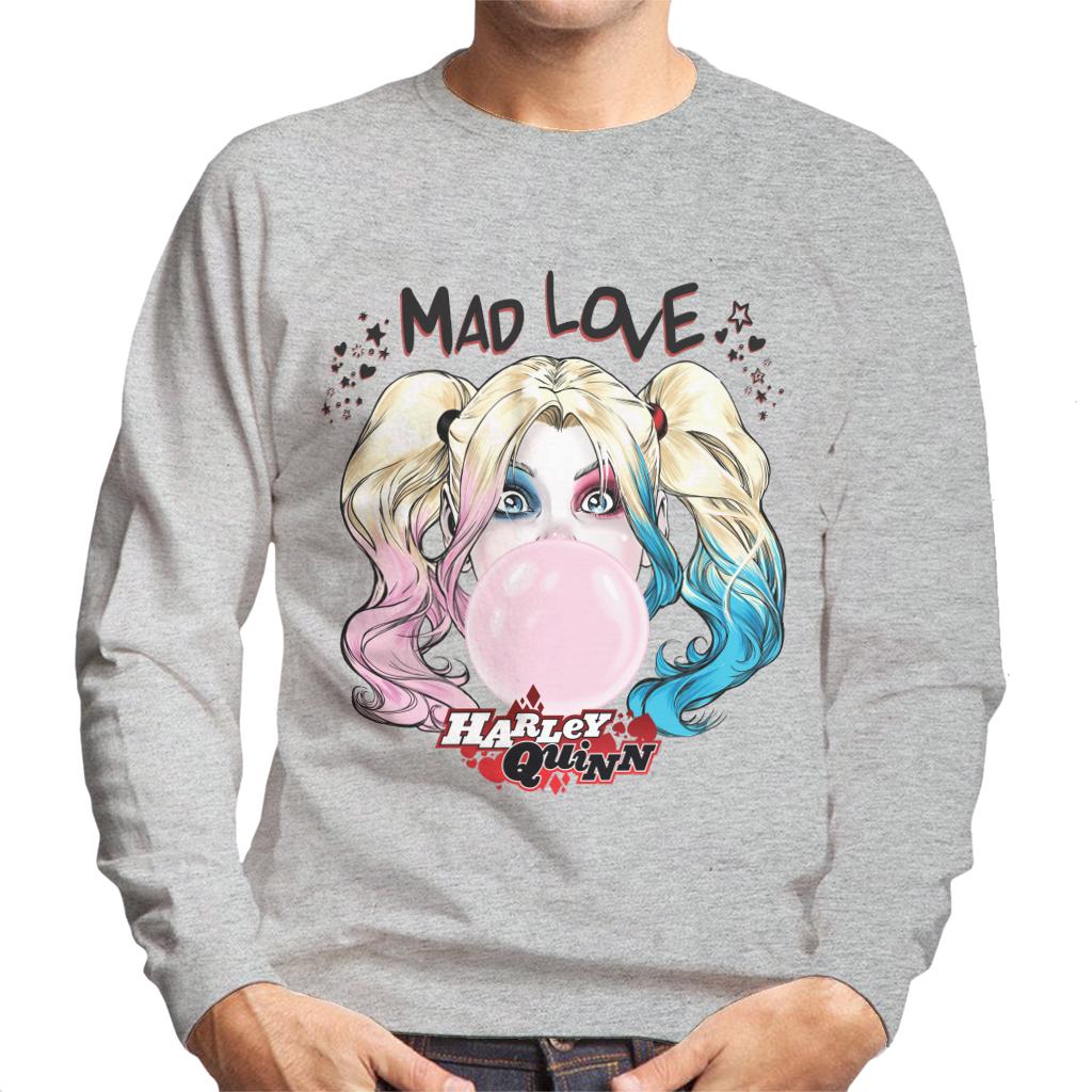 Batman Harley Quinn Bubblegum Mad Love Men's Sweatshirt-ALL + EVERY