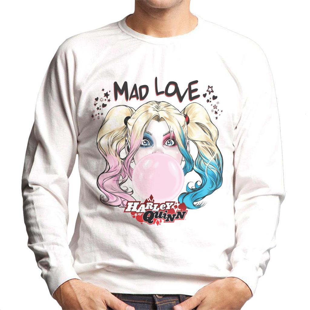 Batman Harley Quinn Bubblegum Mad Love Men's Sweatshirt-ALL + EVERY