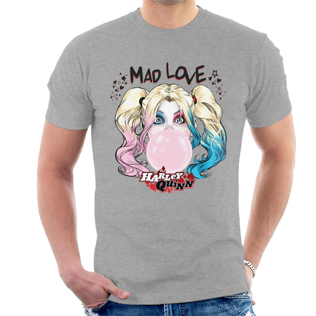 Batman Harley Quinn Bubblegum Mad Love Men's T-Shirt-ALL + EVERY