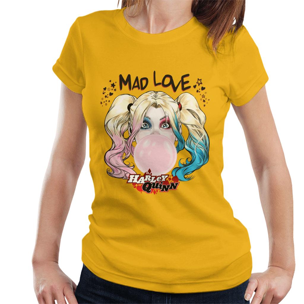 Batman Harley Quinn Bubblegum Mad Love Women's T-Shirt-ALL + EVERY