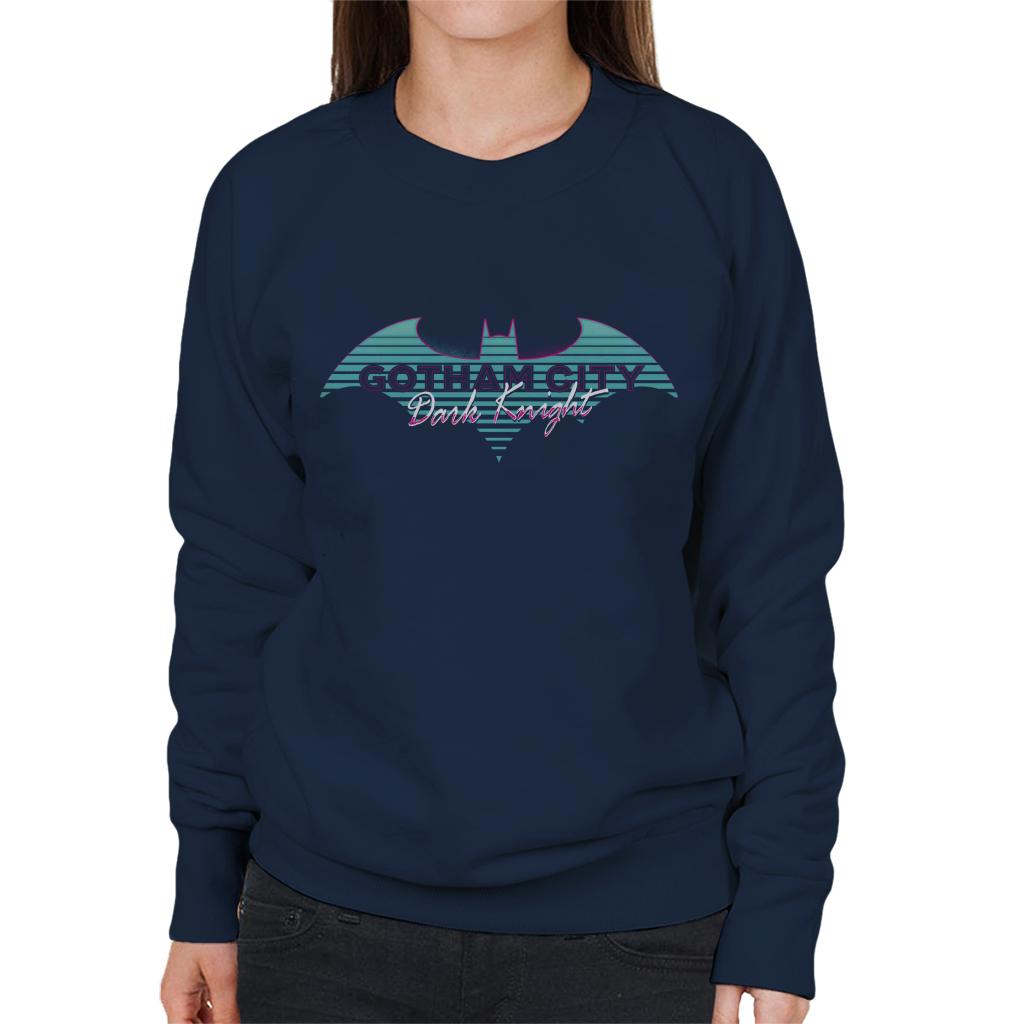 Batman The Dark Knight Gotham City Women's Sweatshirt-ALL + EVERY