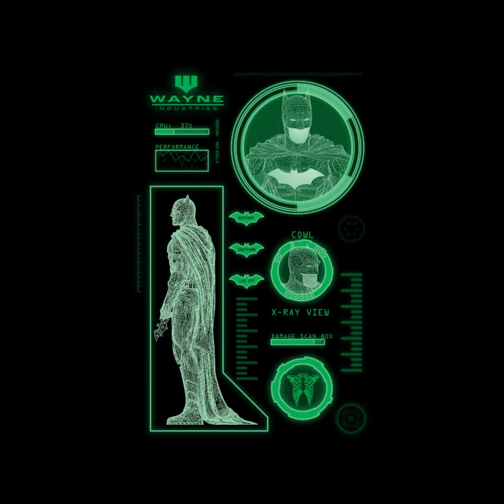 Batman Wayne Industries X Ray View Women's Hooded Sweatshirt-ALL + EVERY