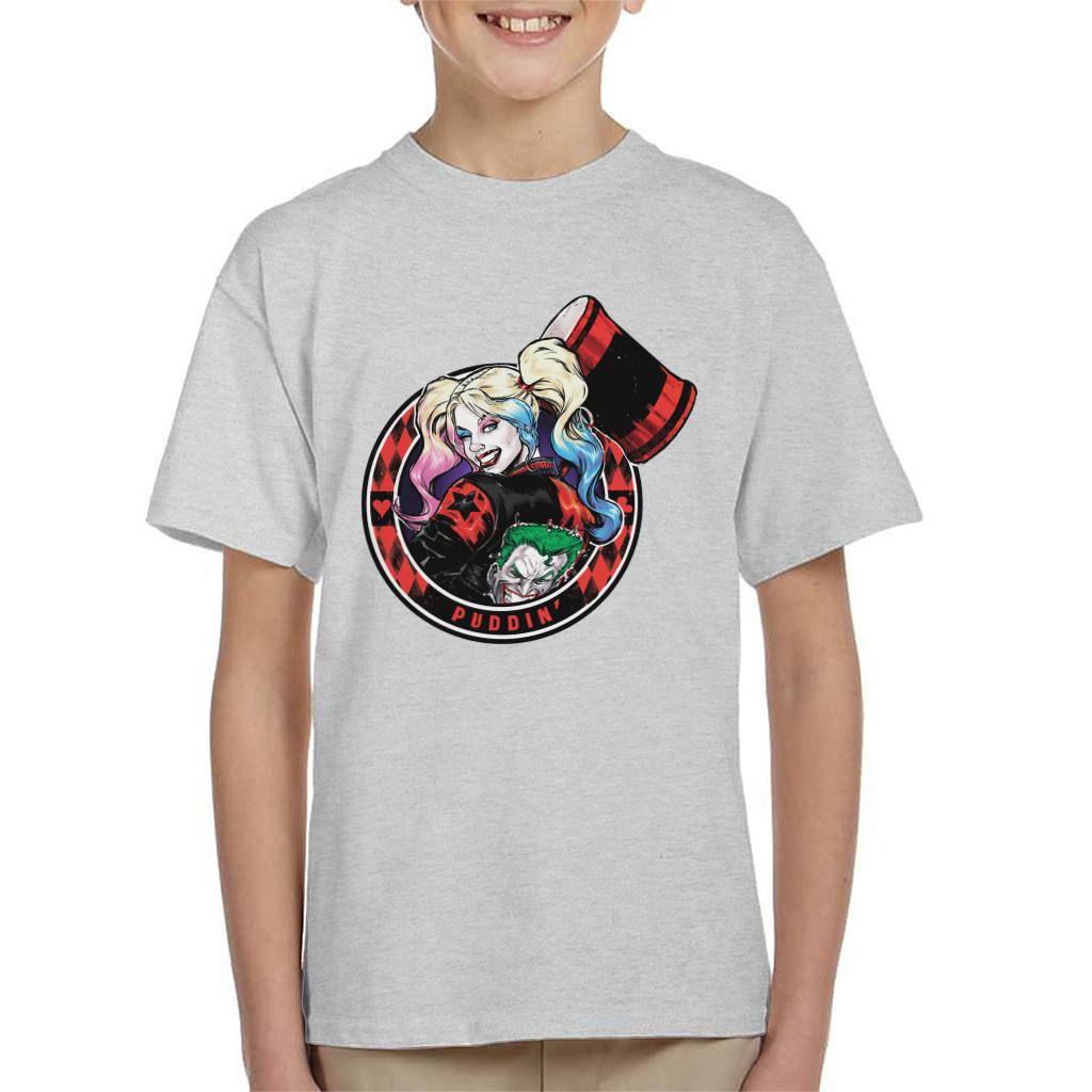 Batman Harley Quinn Vs The Joker Puddin Kid's T-Shirt-ALL + EVERY