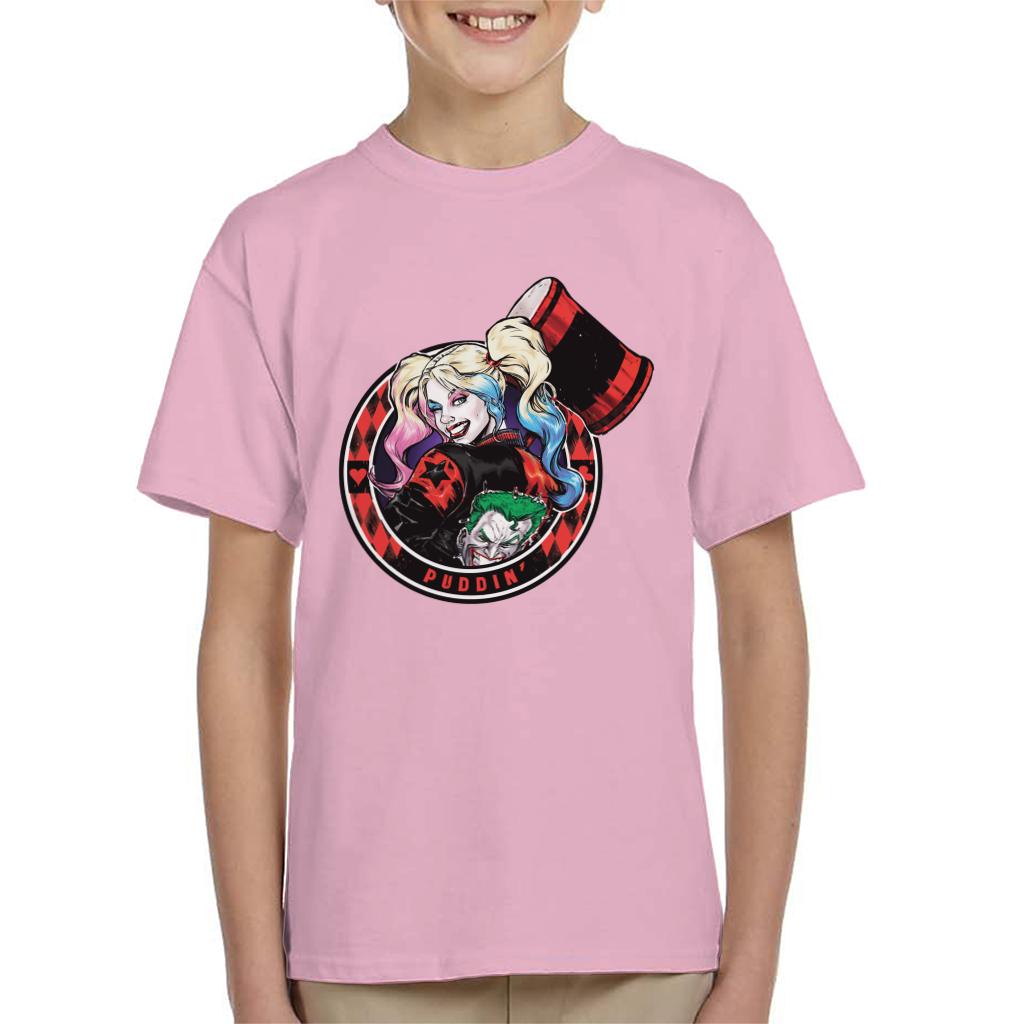 Batman Harley Quinn Vs The Joker Puddin Kid's T-Shirt-ALL + EVERY