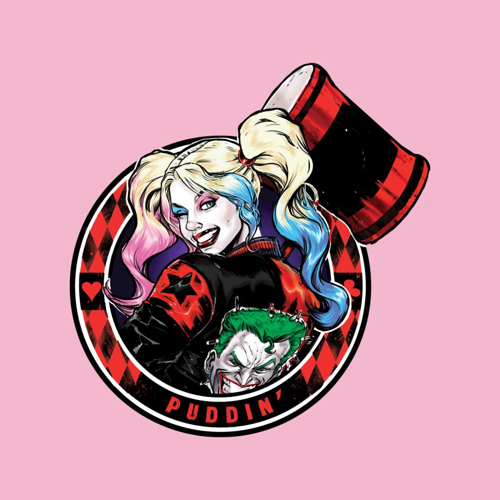 Batman Harley Quinn Vs The Joker Puddin Women's T-Shirt-ALL + EVERY