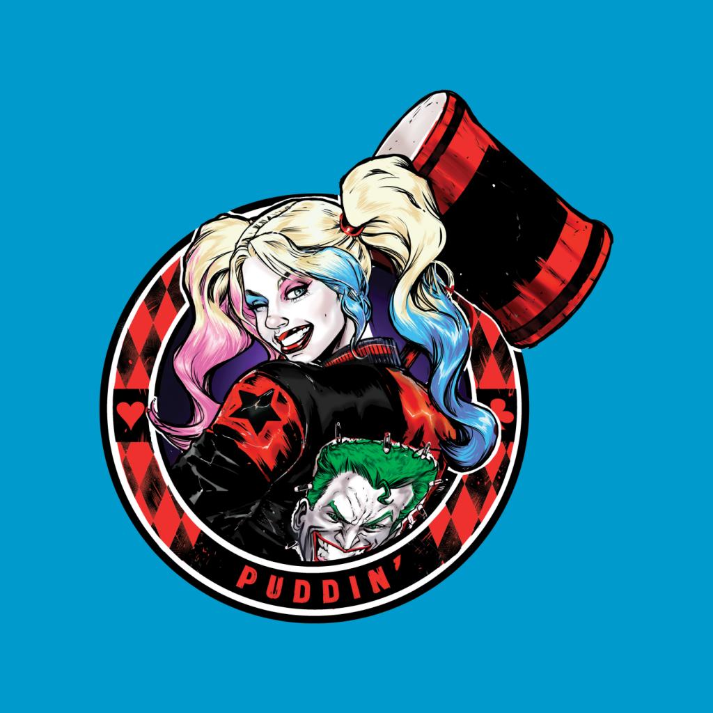 Batman Harley Quinn Vs The Joker Puddin Women's T-Shirt-ALL + EVERY