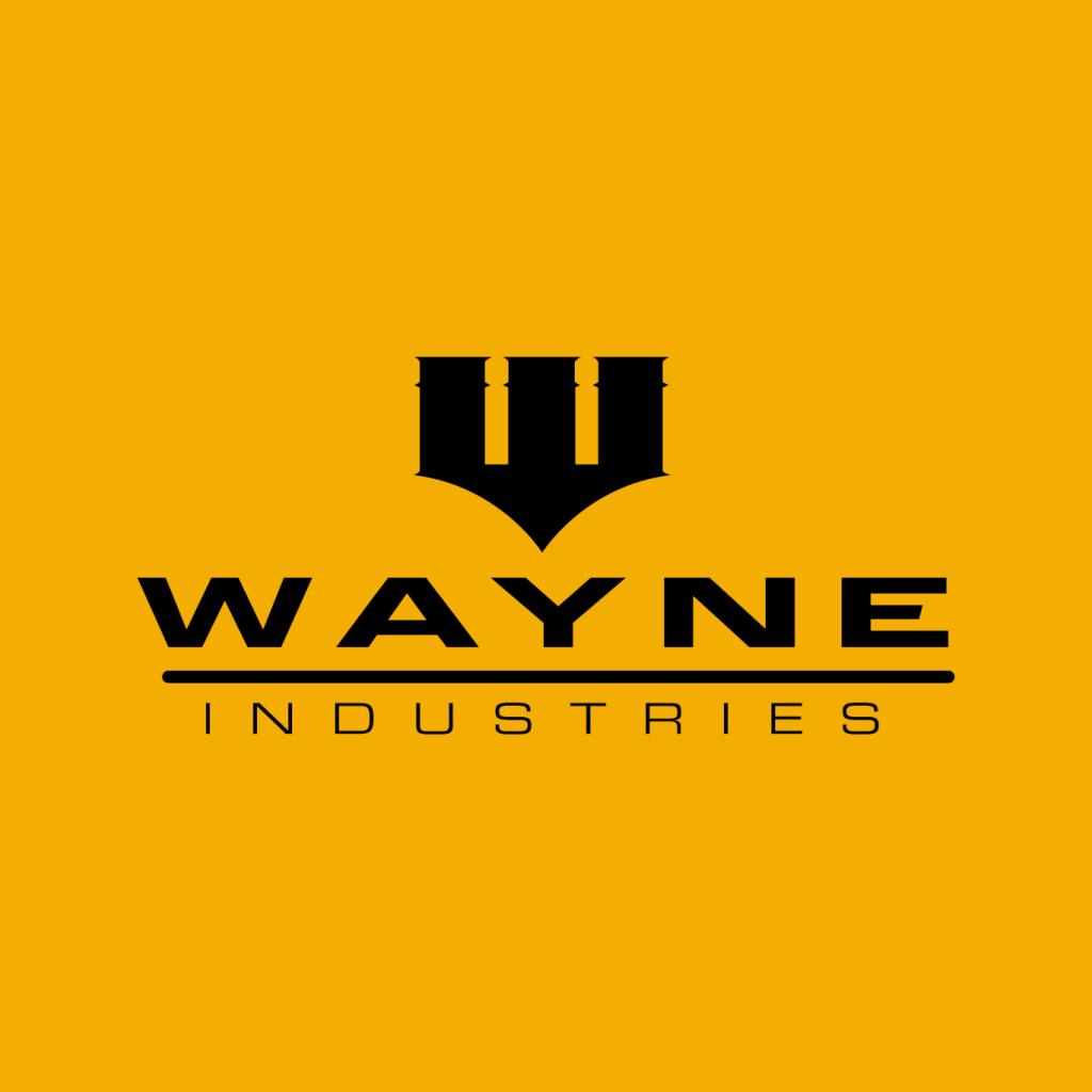 Batman Wayne Industries Logo Men's T-Shirt-ALL + EVERY