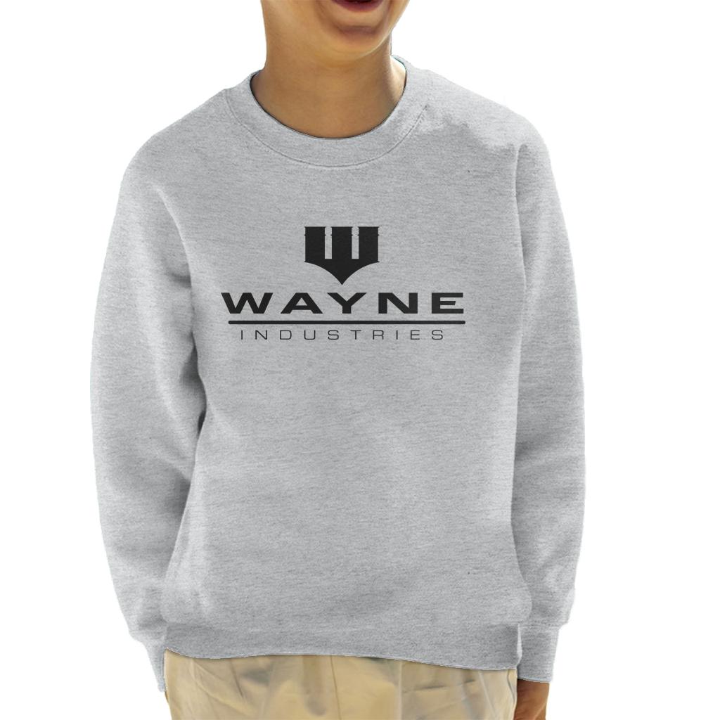 Batman Wayne Industries Logo Kid's Sweatshirt-ALL + EVERY