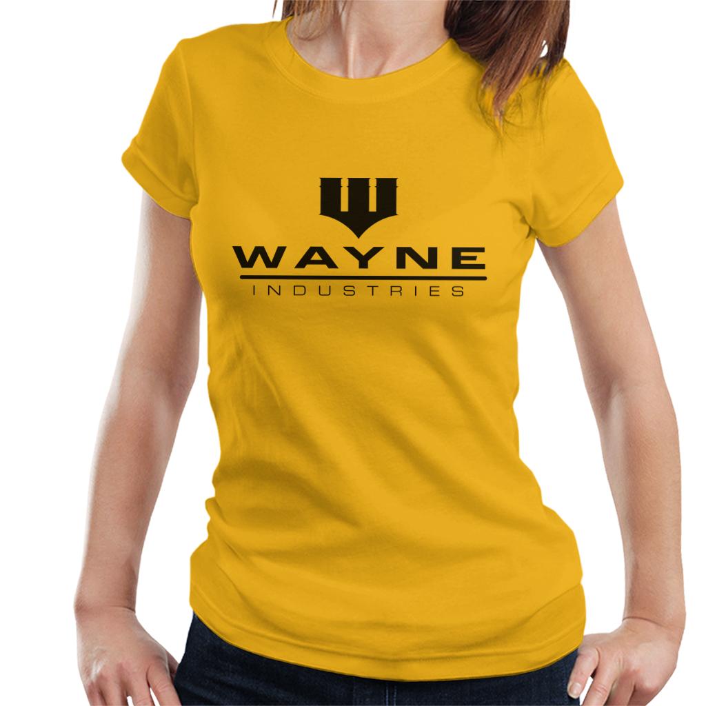 Batman Wayne Industries Logo Women's T-Shirt-ALL + EVERY