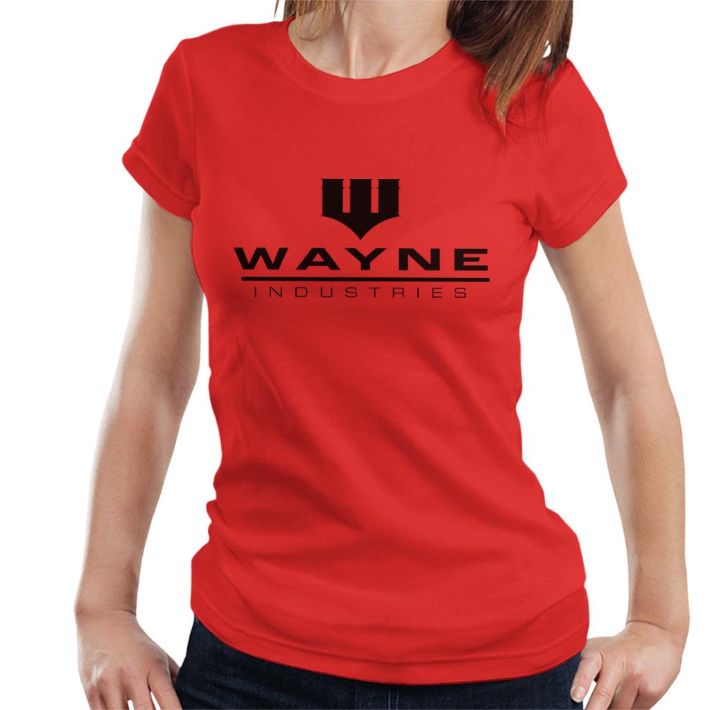 Batman Wayne Industries Logo Women's T-Shirt-ALL + EVERY