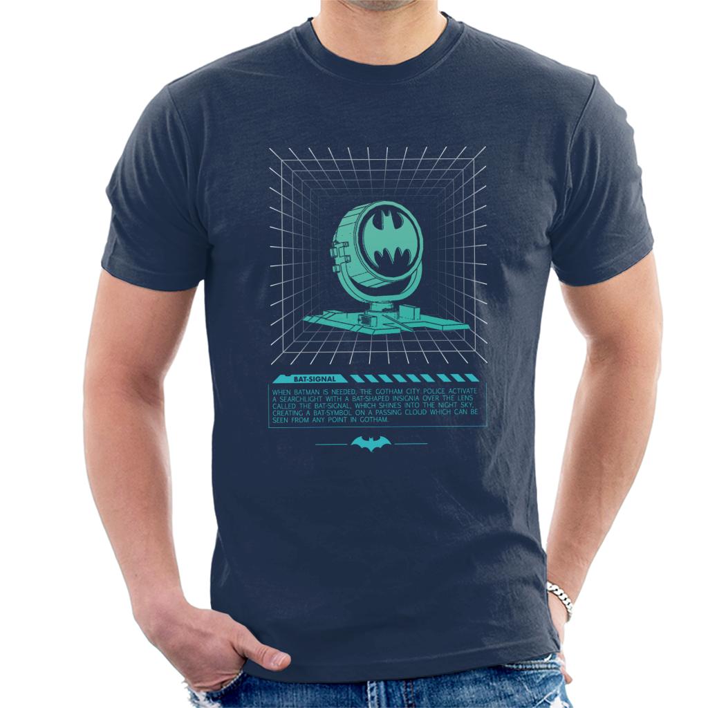 Batman Bat Signal Searchlight Men's T-Shirt-ALL + EVERY