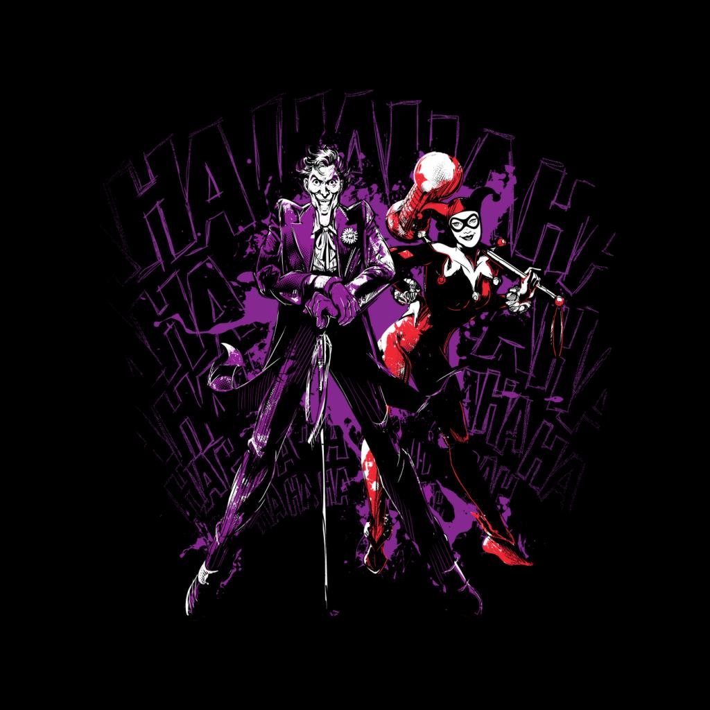 Batman The Joker And Harley Quinn Hahahaha Women's Hooded Sweatshirt-ALL + EVERY