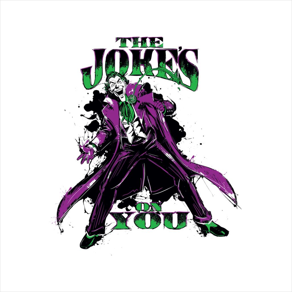 Batman The Joker The Jokes On You Men's T-Shirt-ALL + EVERY