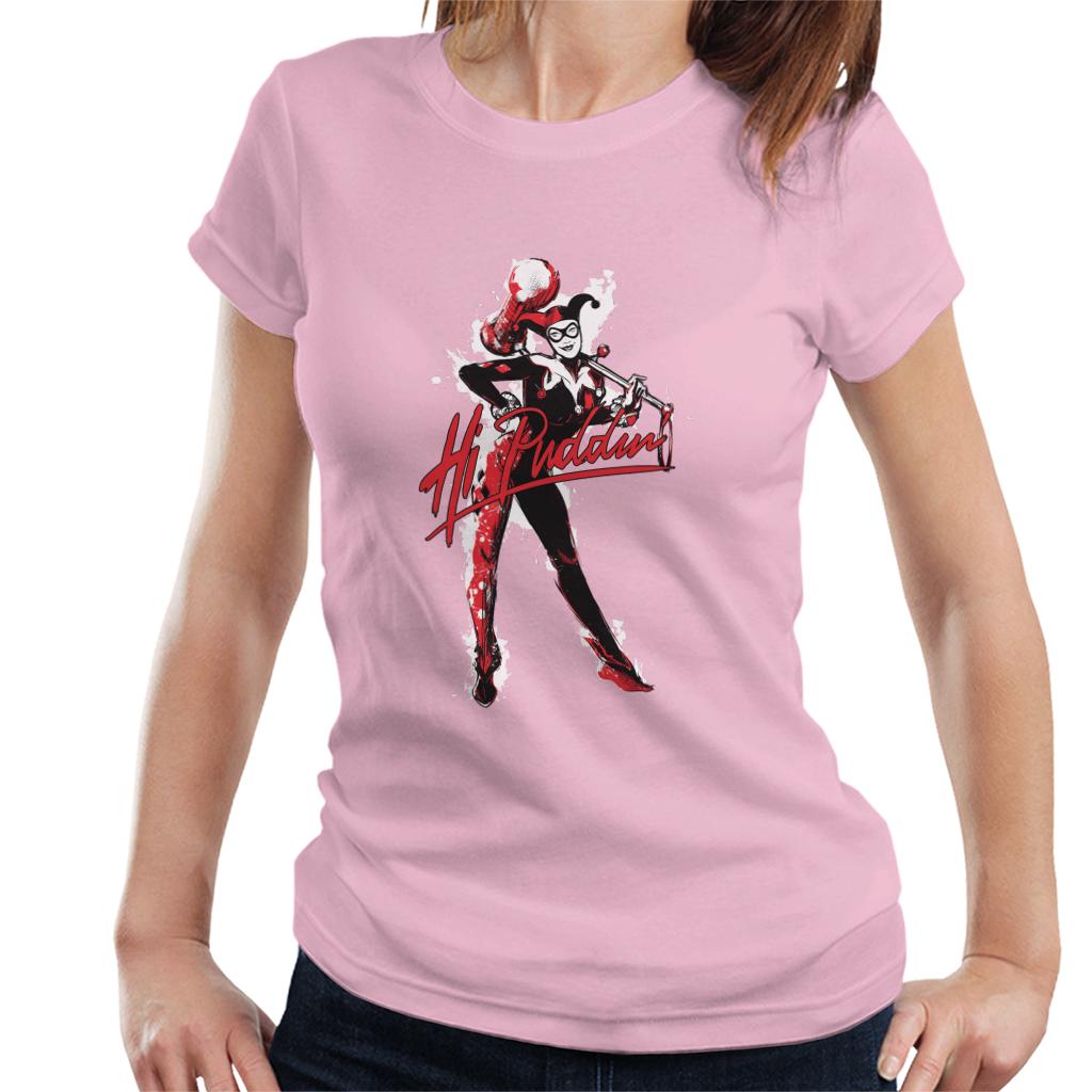 Batman Harley Quinn Hi Puddin Women's T-Shirt-ALL + EVERY