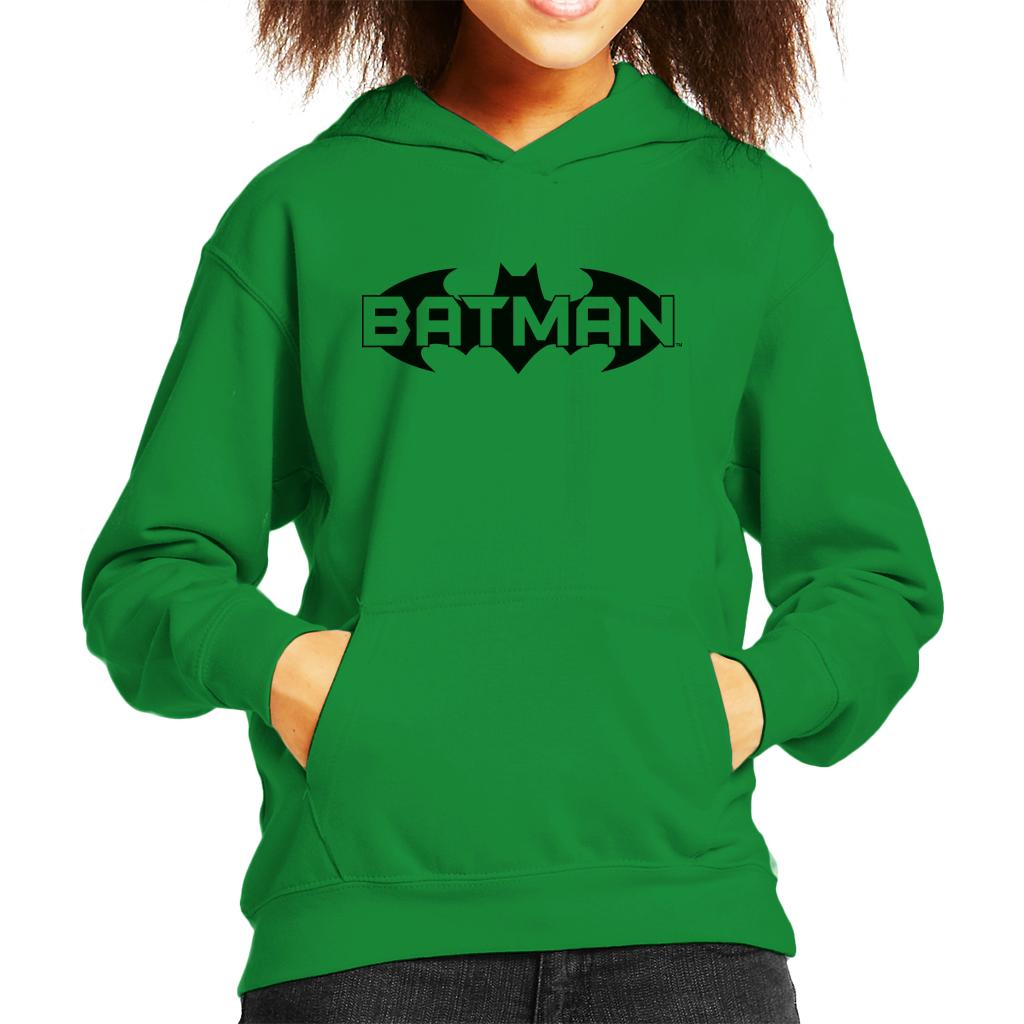 Batman Bat Symbol Classic Logo Kid's Hooded Sweatshirt-ALL + EVERY