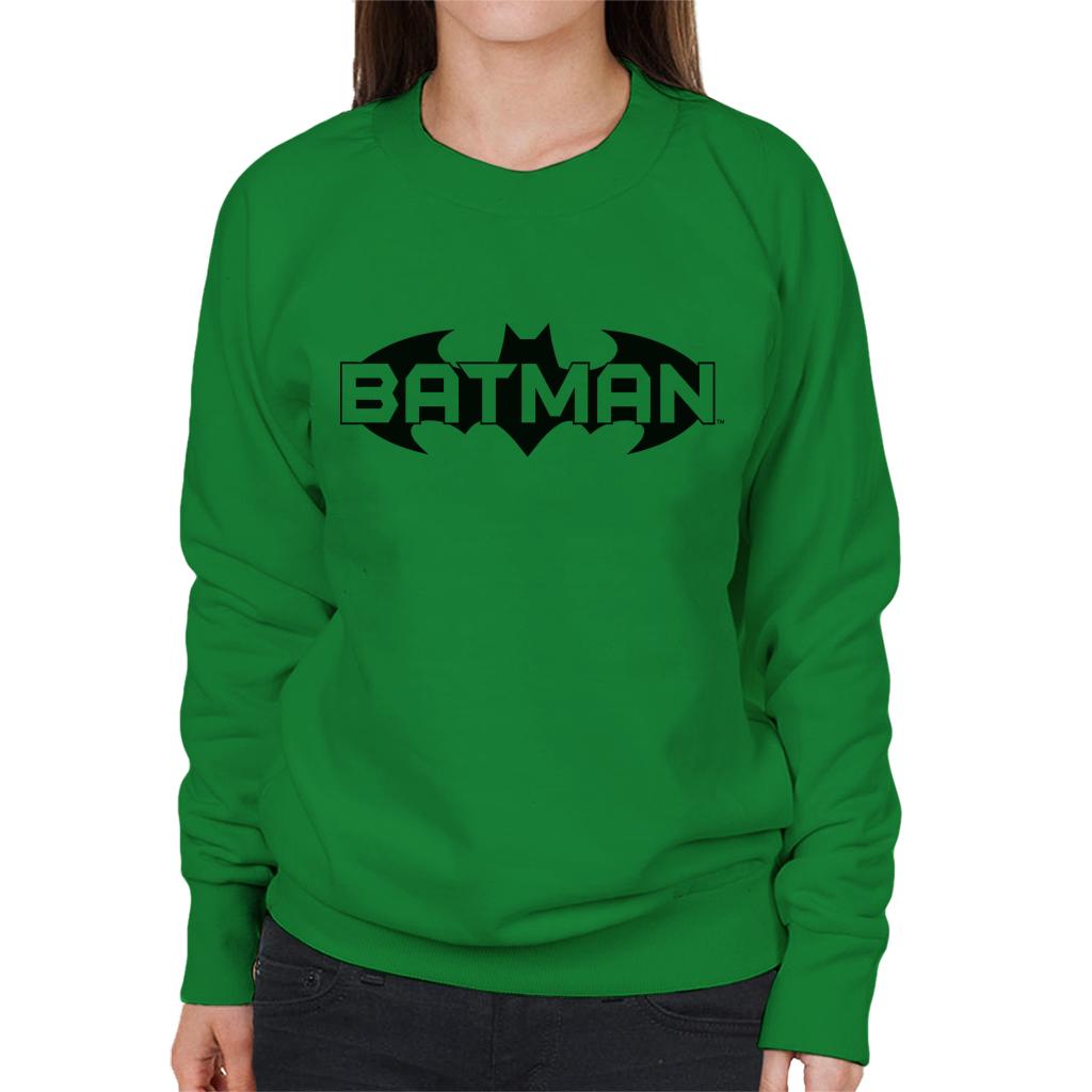 Batman Bat Symbol Classic Logo Women's Sweatshirt-ALL + EVERY