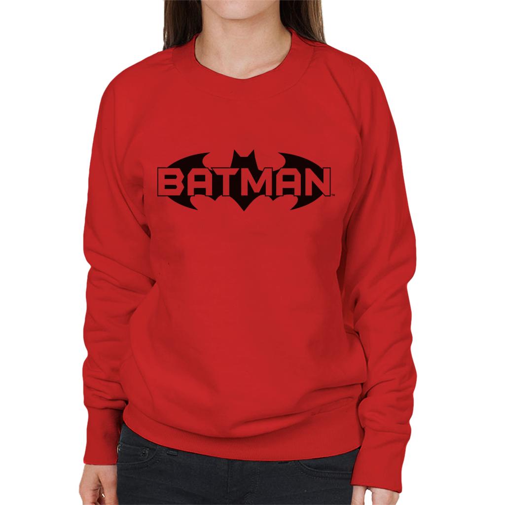 Batman Bat Symbol Classic Logo Women's Sweatshirt-ALL + EVERY