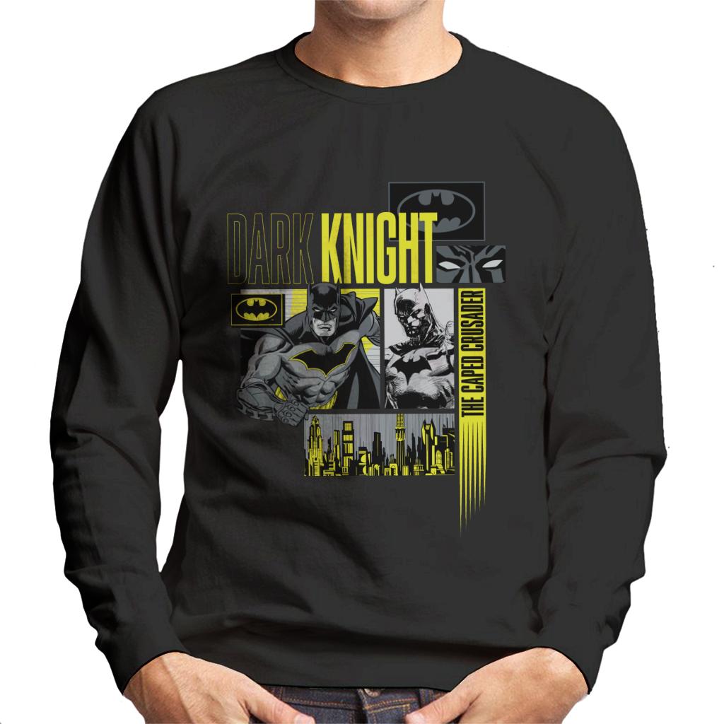 Batman Dark Knight The Caped Crusader Men's Sweatshirt-ALL + EVERY