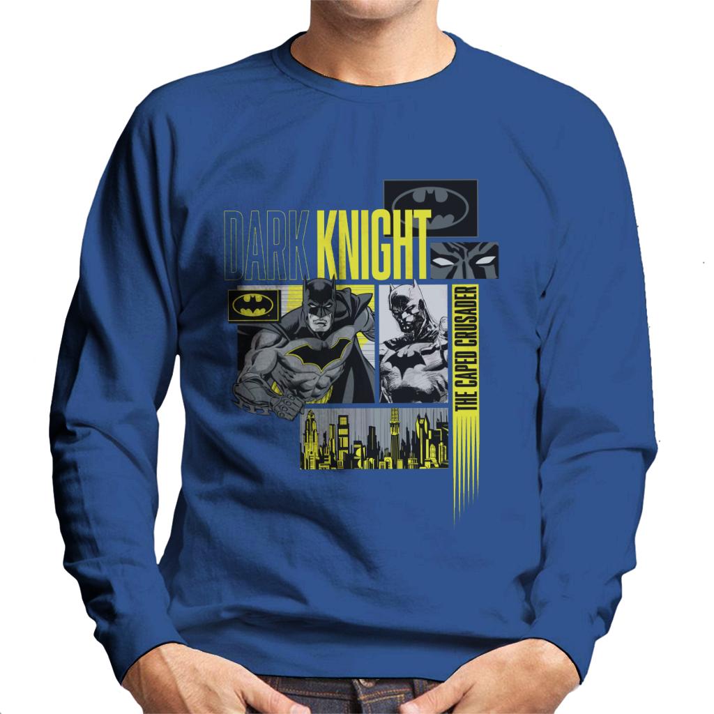 Batman Dark Knight The Caped Crusader Men's Sweatshirt-ALL + EVERY