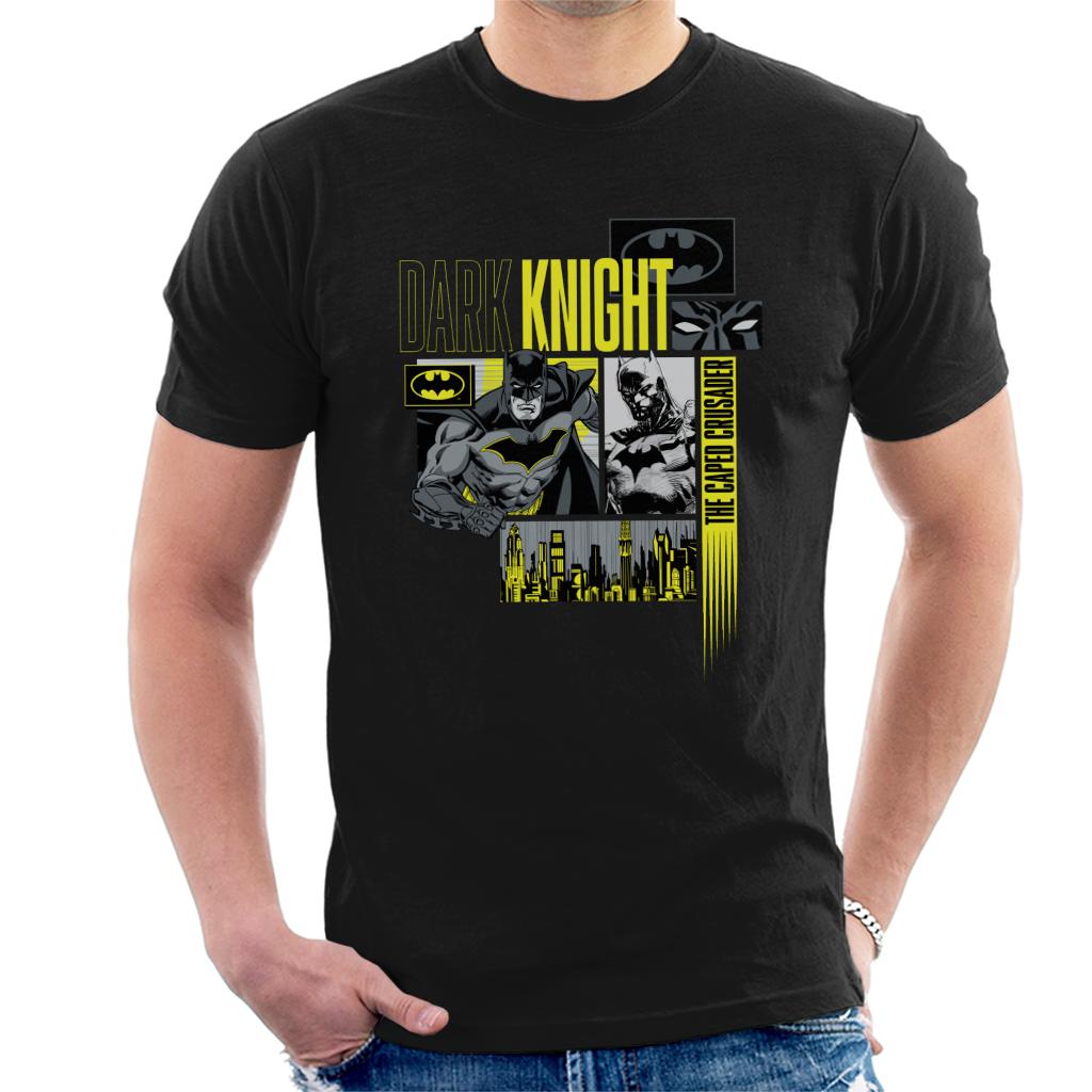 Batman Dark Knight The Caped Crusader Men's T-Shirt-ALL + EVERY