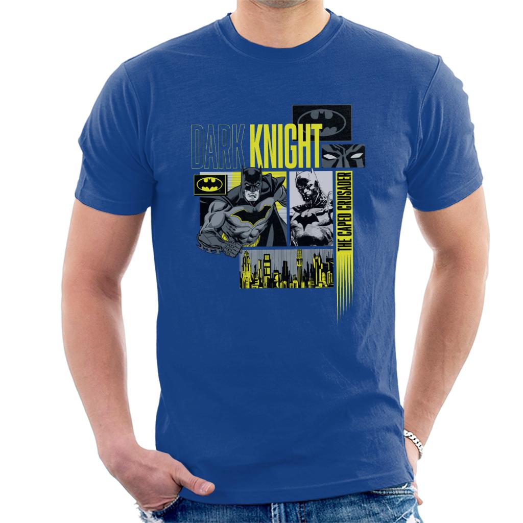 Batman Dark Knight The Caped Crusader Men's T-Shirt-ALL + EVERY