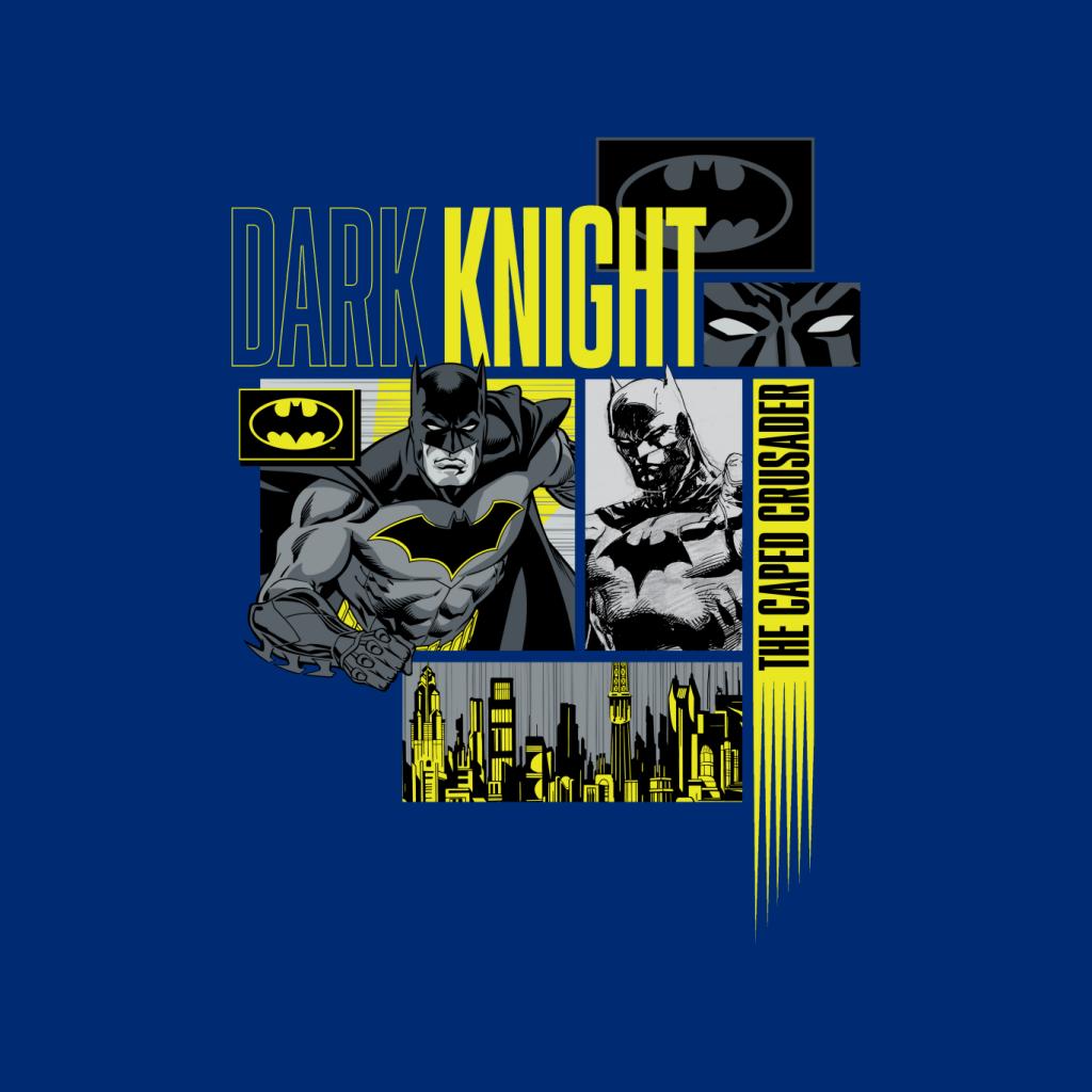 Batman Dark Knight The Caped Crusader Men's T-Shirt-ALL + EVERY