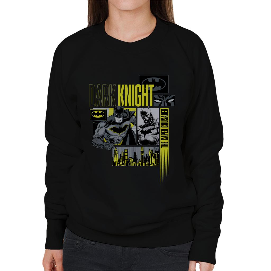 Batman Dark Knight The Caped Crusader Women's Sweatshirt-ALL + EVERY