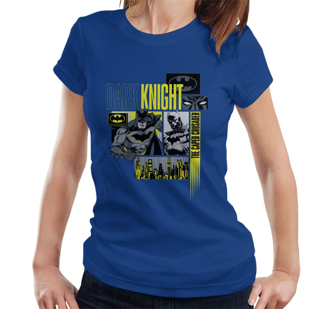 Batman Dark Knight The Caped Crusader Women's T-Shirt-ALL + EVERY