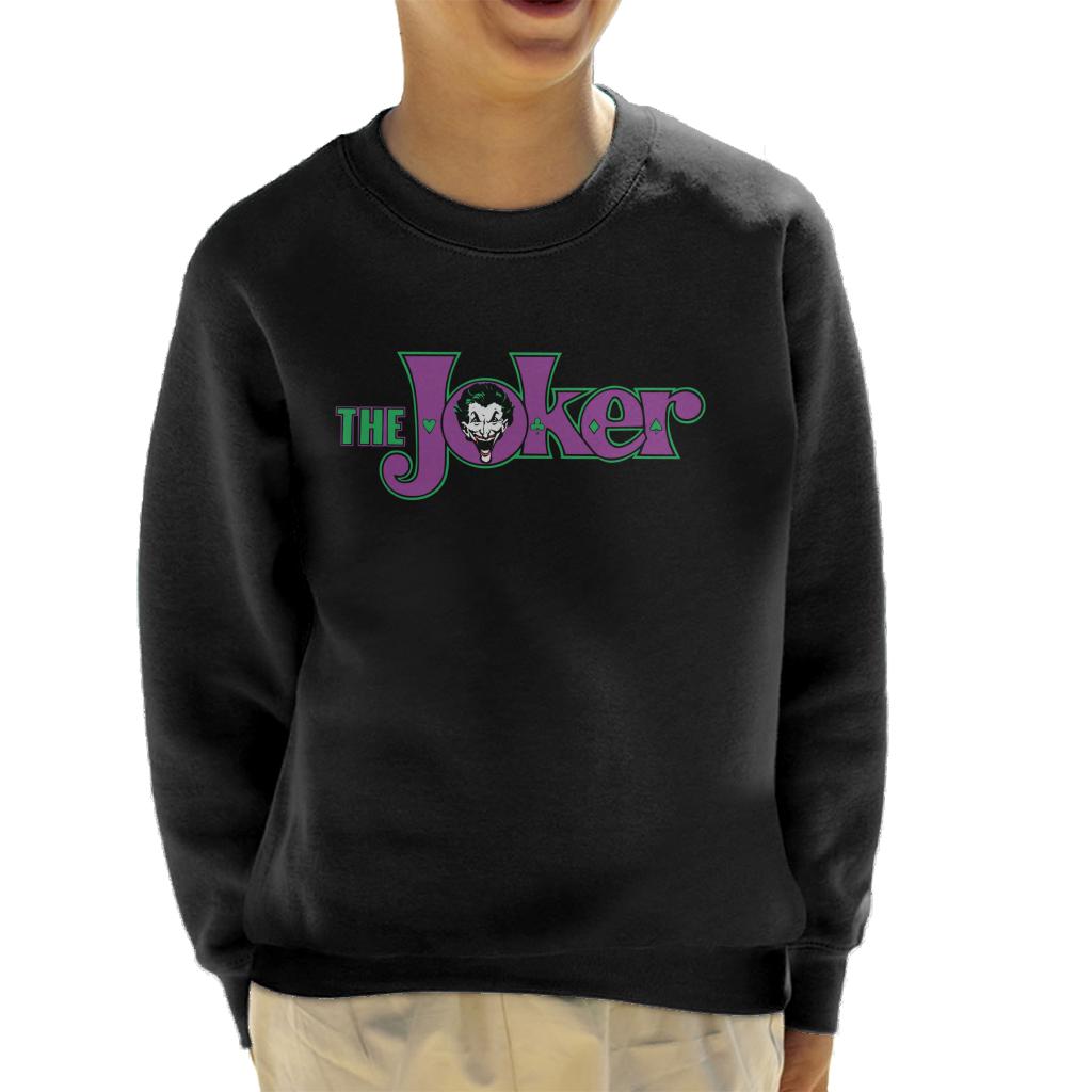 Batman The Joker Logo Kid's Sweatshirt-ALL + EVERY