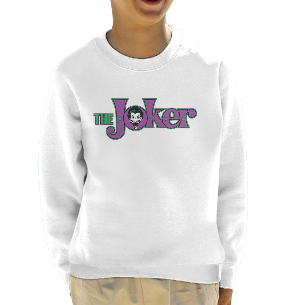 Batman The Joker Logo Kid's Sweatshirt-ALL + EVERY