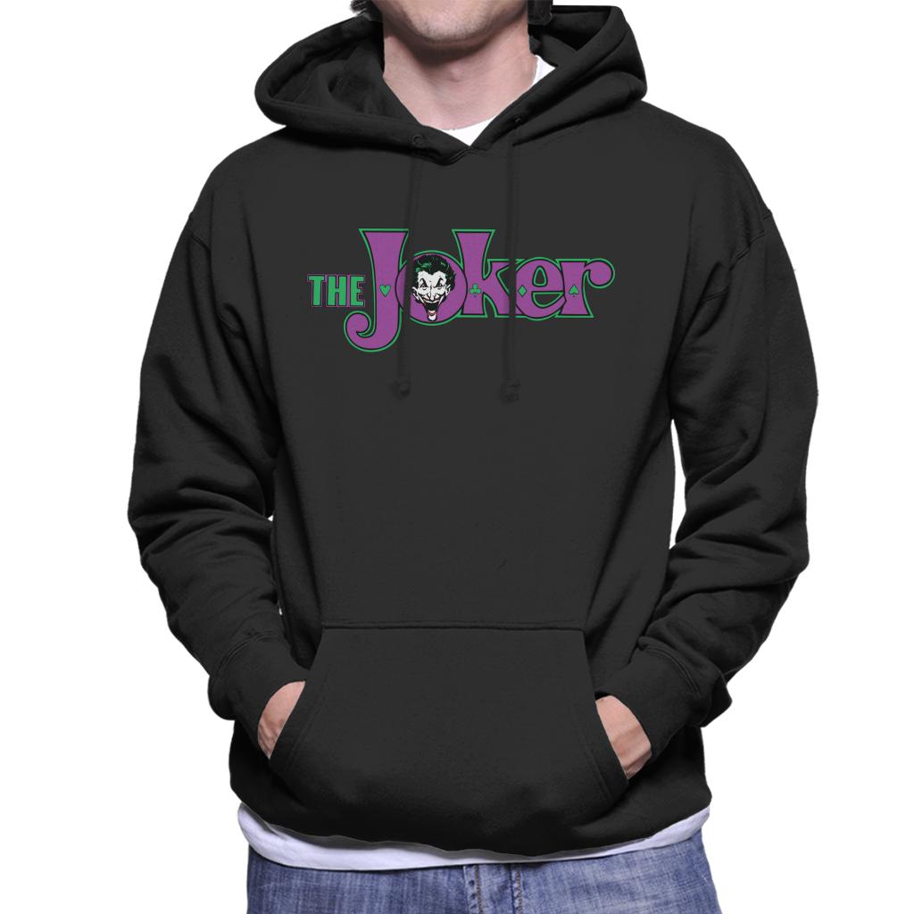 Batman The Joker Logo Men's Hooded Sweatshirt-ALL + EVERY