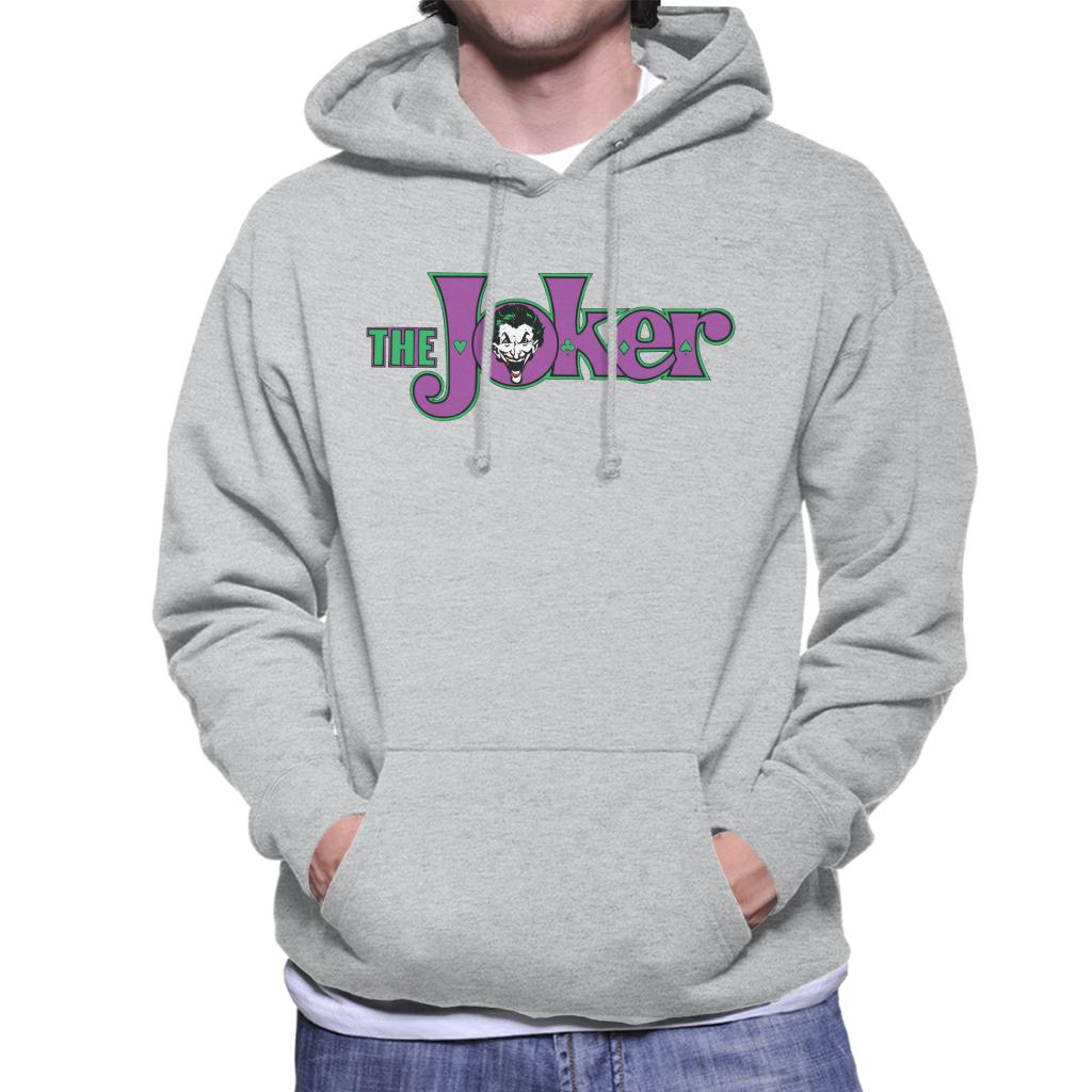 Batman The Joker Logo Men's Hooded Sweatshirt-ALL + EVERY