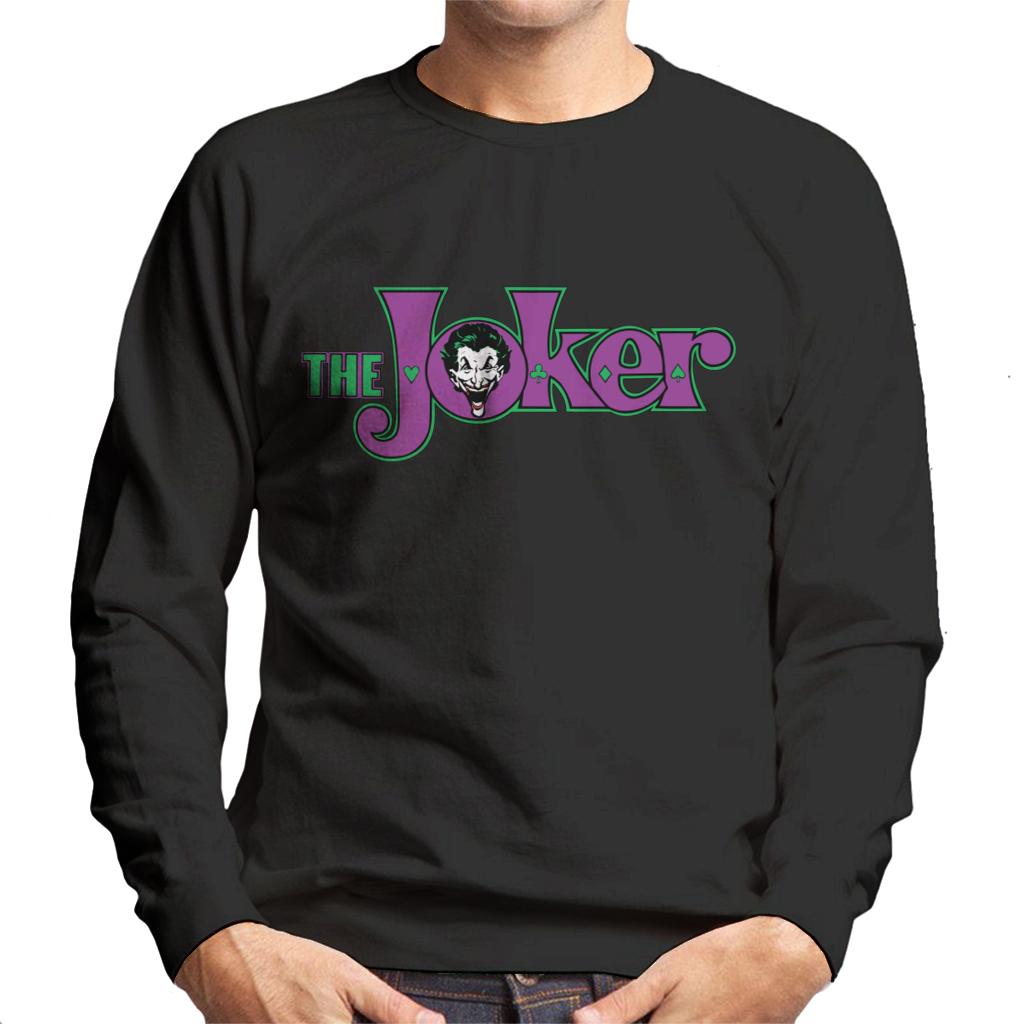 Batman The Joker Logo Men's Sweatshirt-ALL + EVERY